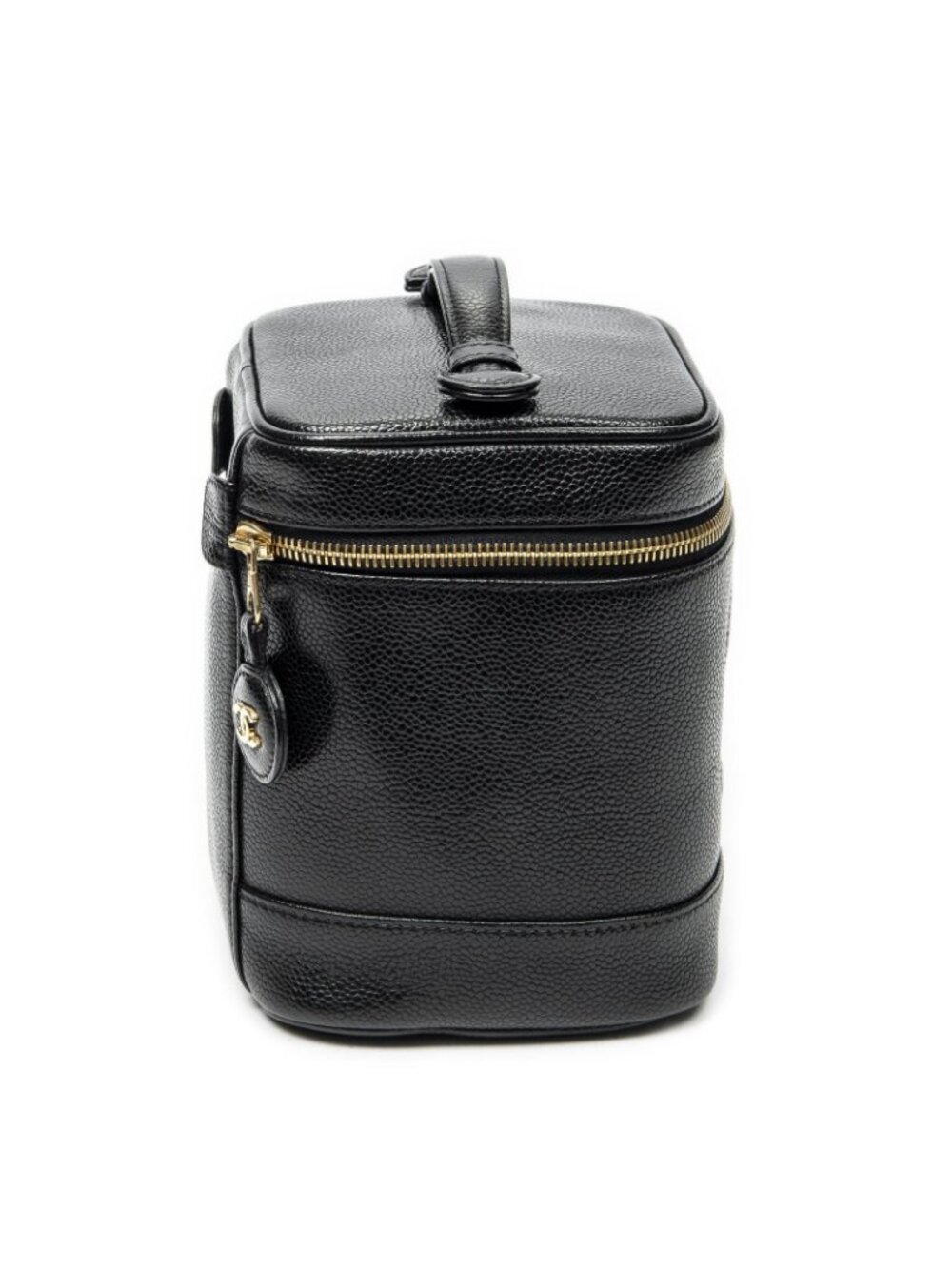 Chanel Timeless Shawl Vanity Case Black Caviar Leather - Picture 4 of 10